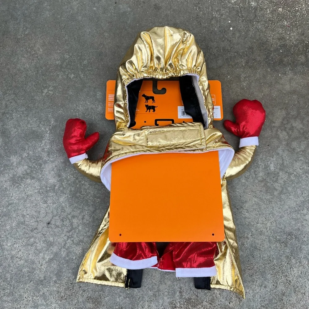 🎃 Halloween Pet Custom Boxer Champ Outfit for Dogs Hyde & EEK Boxer Outfit SMALL - Picture 10 of 12